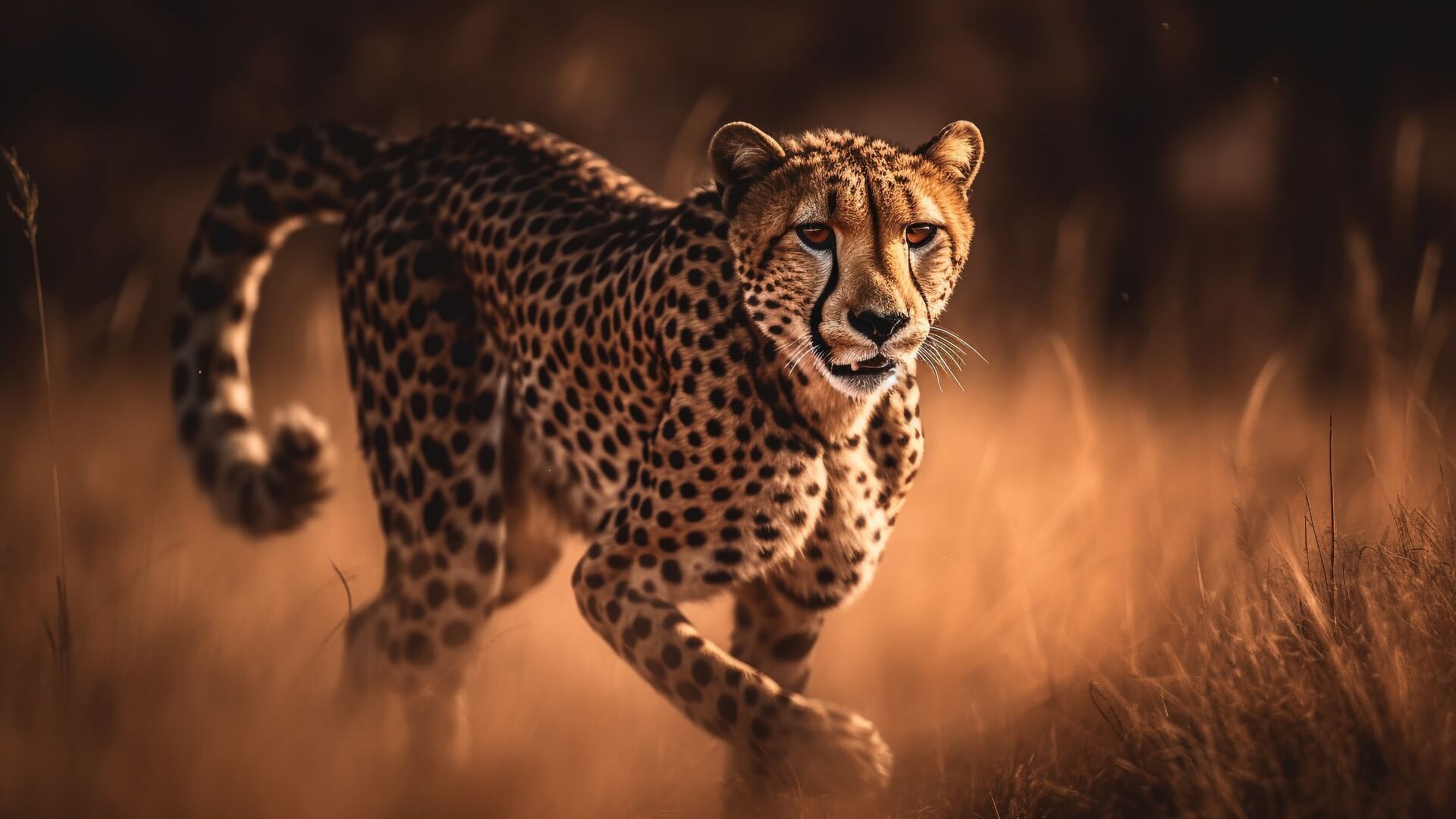 majestic-cheetah-walking